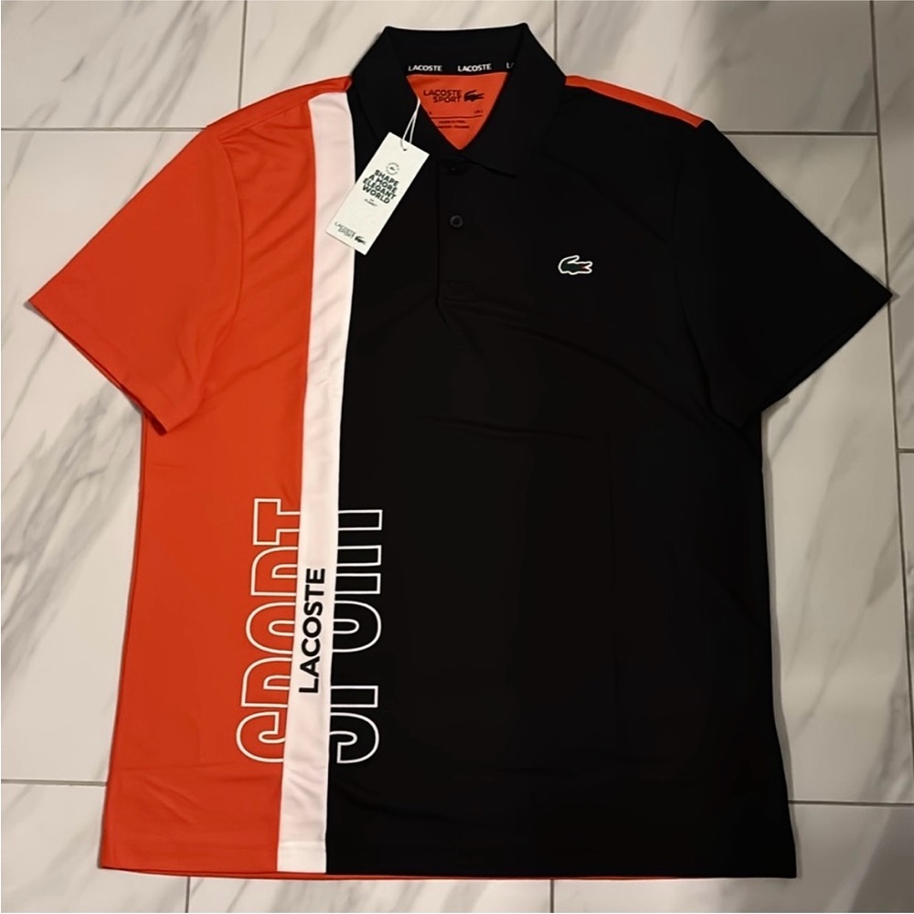 Men’s Lacoste Sport Colorblock Polo T-Shirt